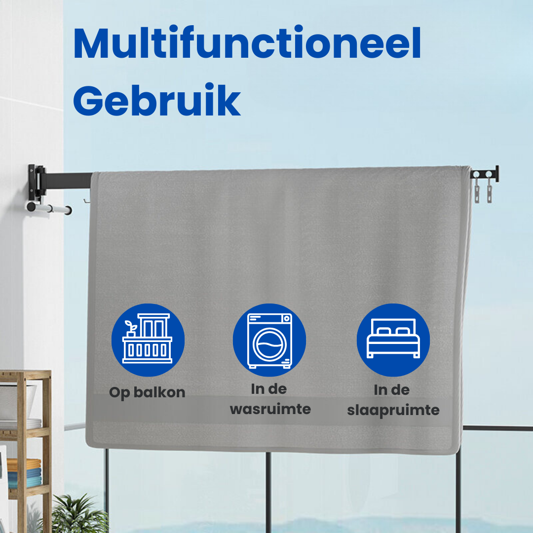 Lardic® Drying rack - Clothes rack - Rotary clothes dryer