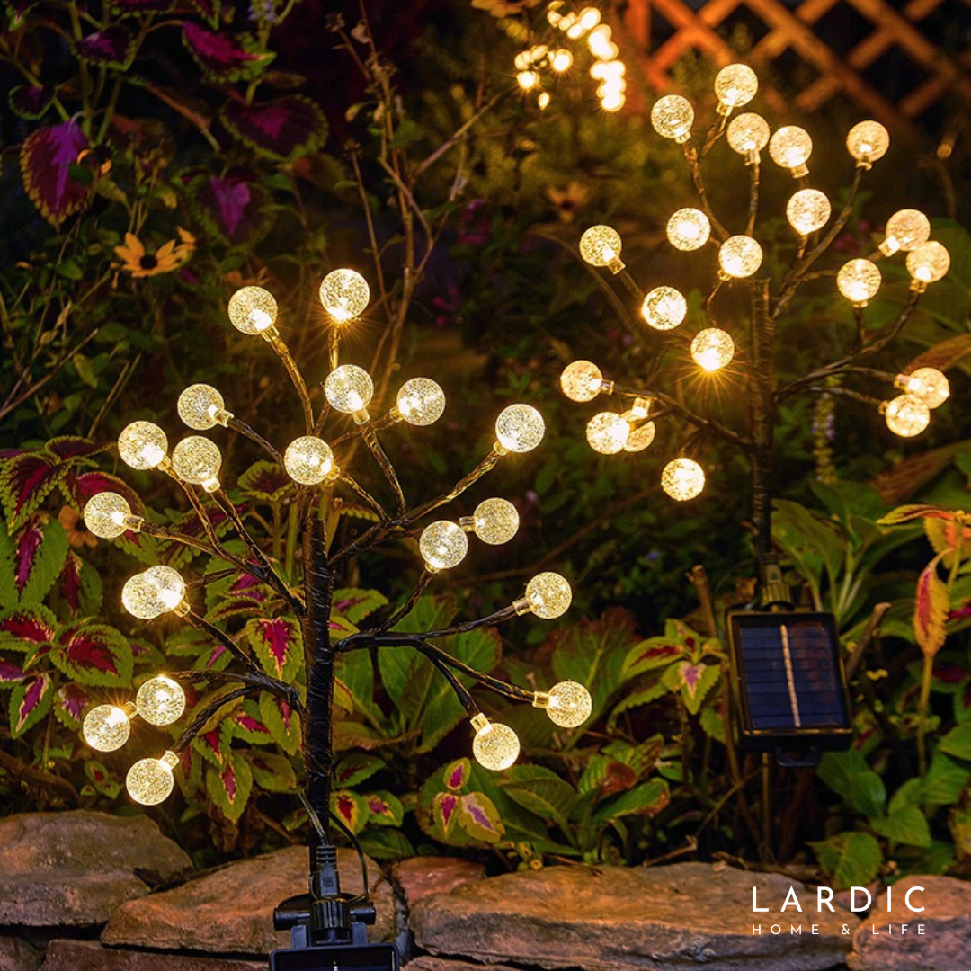 Lardic® Solar Garden Lamp with Ground Spike – Garden Lighting - Bulbs
