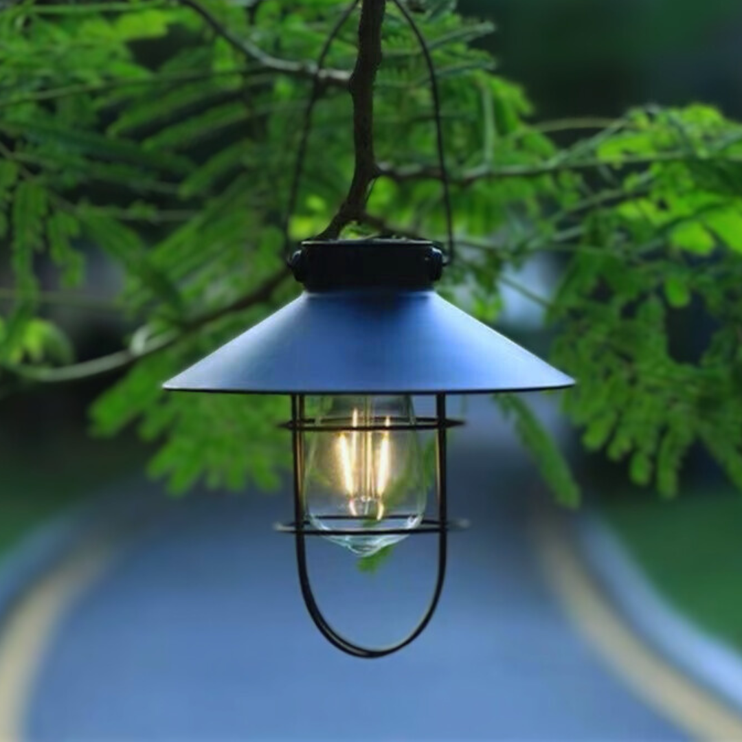 Lardic Solar Garden Lamp - Wall Lamp Black