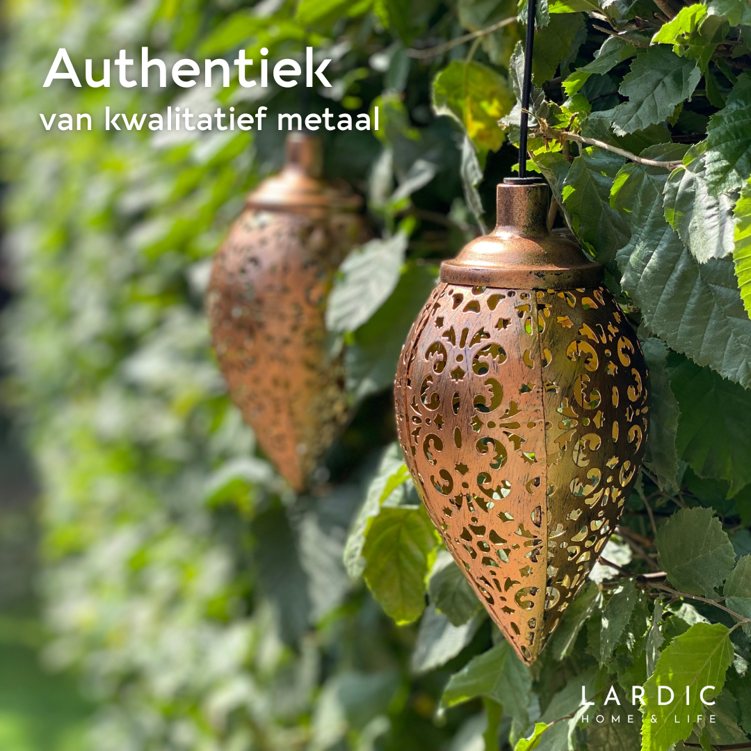 Lardic Solar Hanging Garden Lamp - Oriental