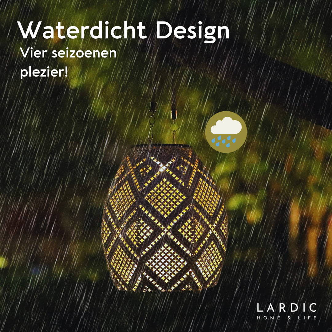 Lardic® Solar Tuinlantaarn - Wit