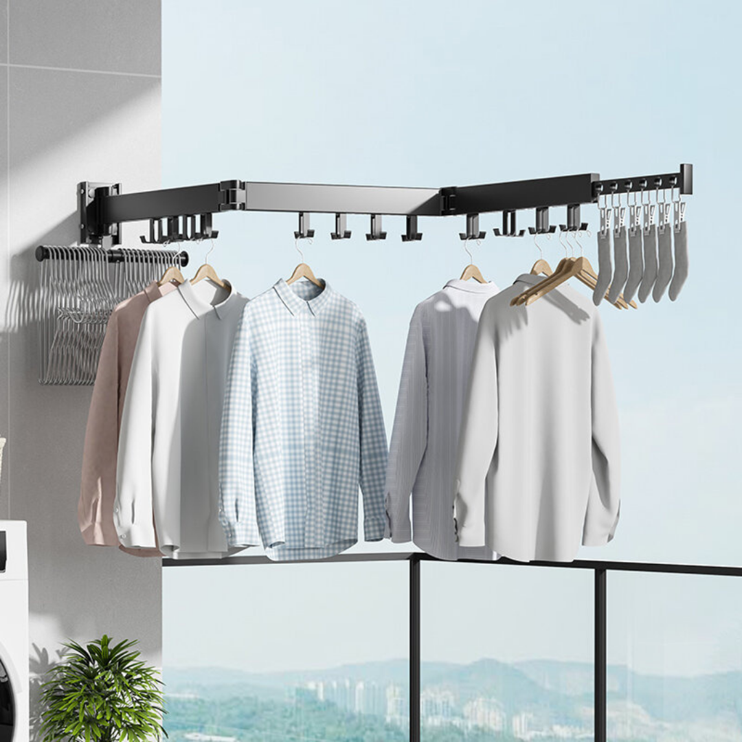 Lardic® Drying rack - Clothes rack - Rotary clothes dryer