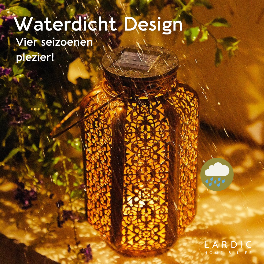 Lardic Solar Garden Lamp - Table Lamp Bronze