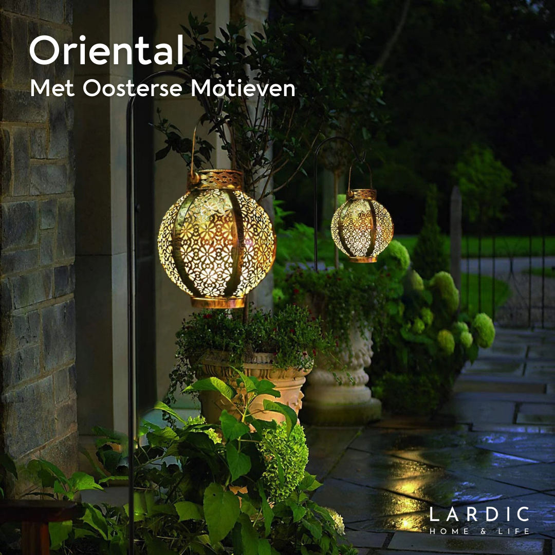 Lardic® Solar Garden Lamp Oriental Sphere