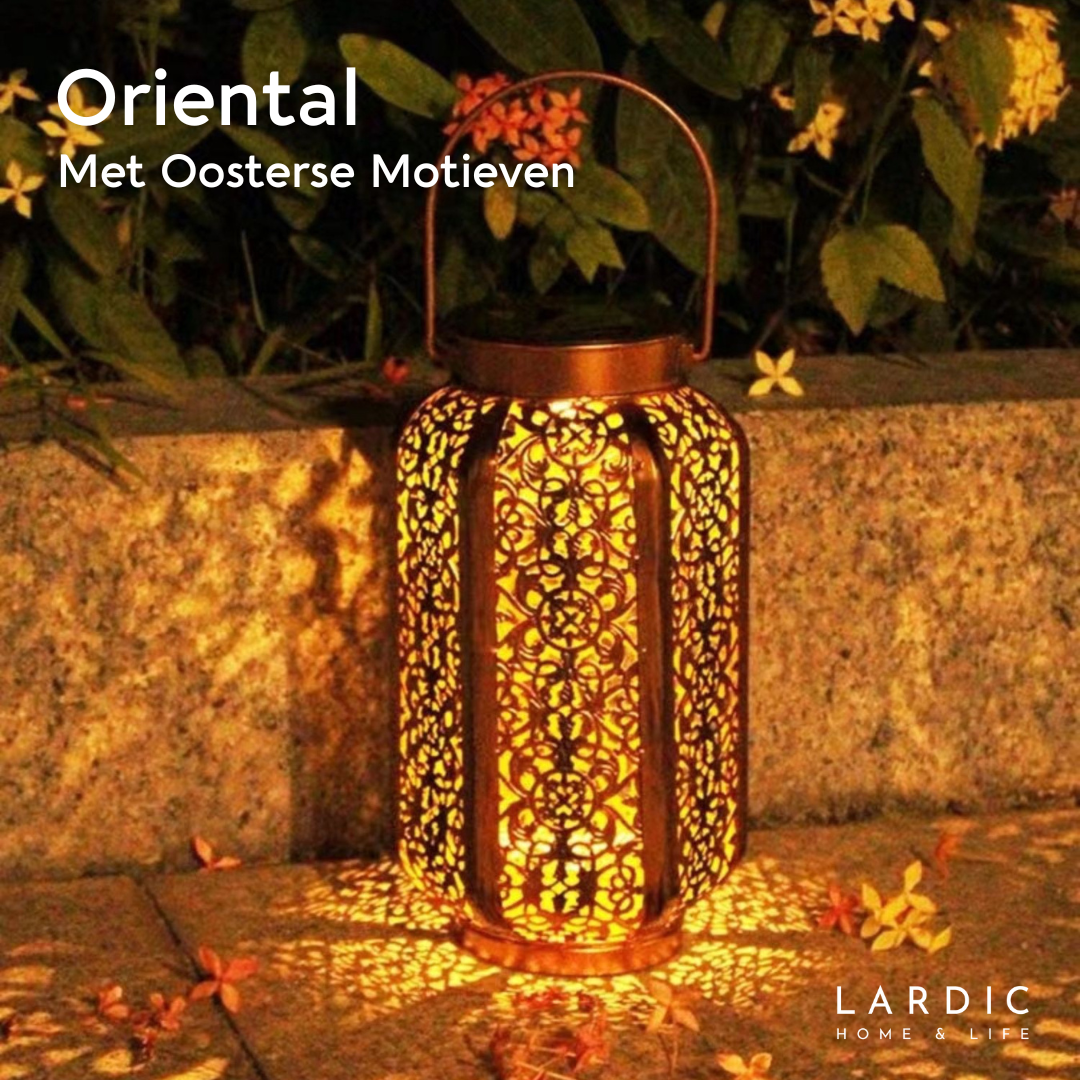 Lardic Solar Garden Lamp - Table Lamp Bronze