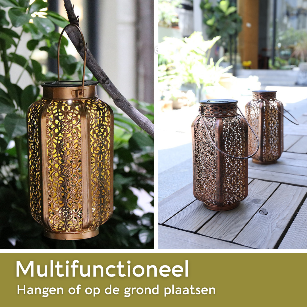 Lardic Solar Garden Lamp - Table Lamp Bronze