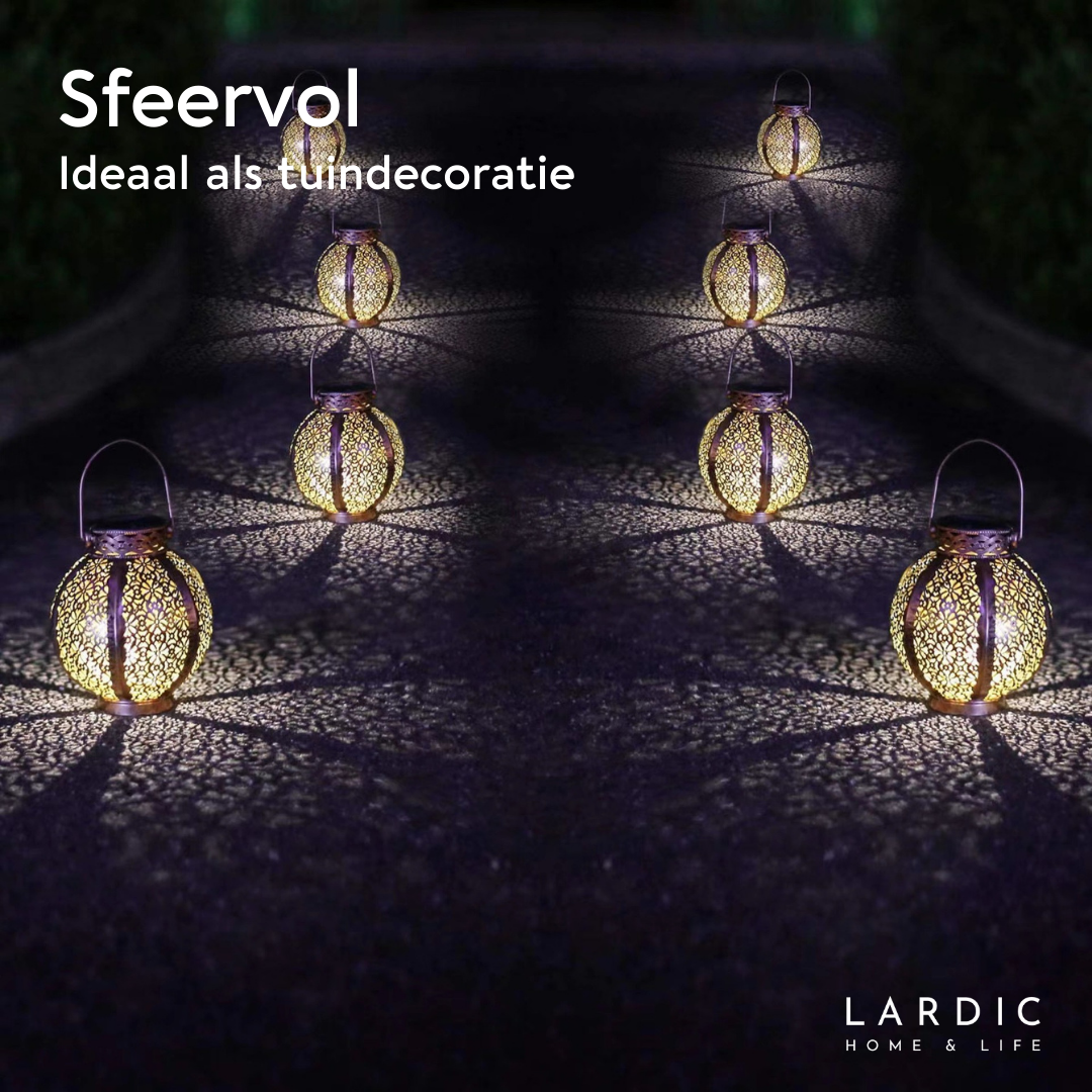 Lardic® Solar Garden Lamp Oriental Sphere