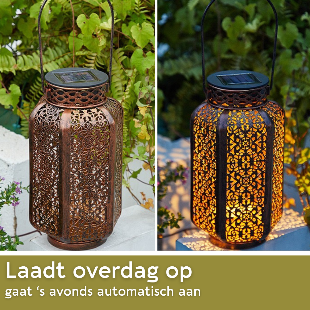 Lardic Solar Garden Lamp - Table Lamp Bronze