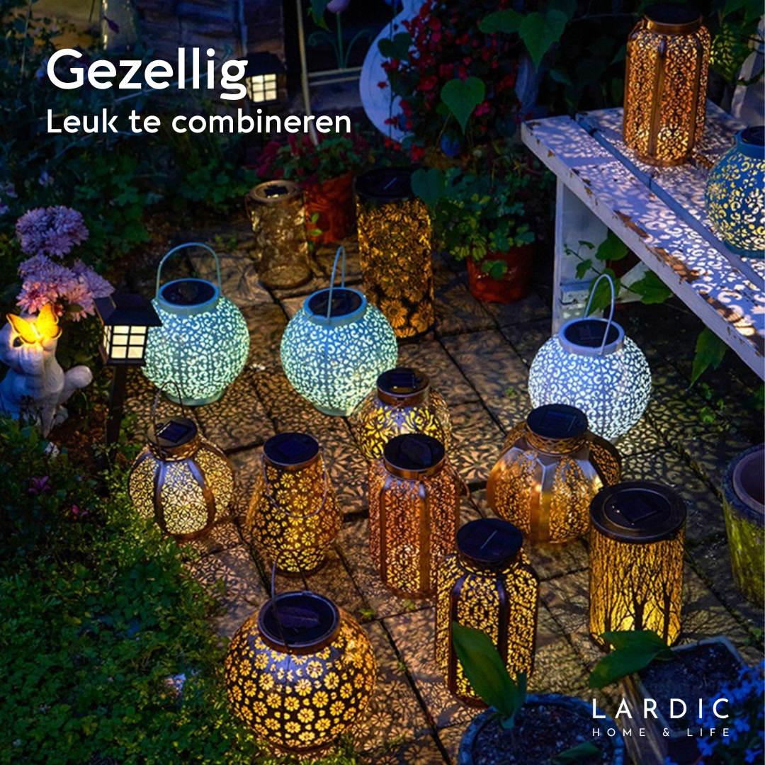 Lardic Solar Garden Lamp - Table Lamp Bronze