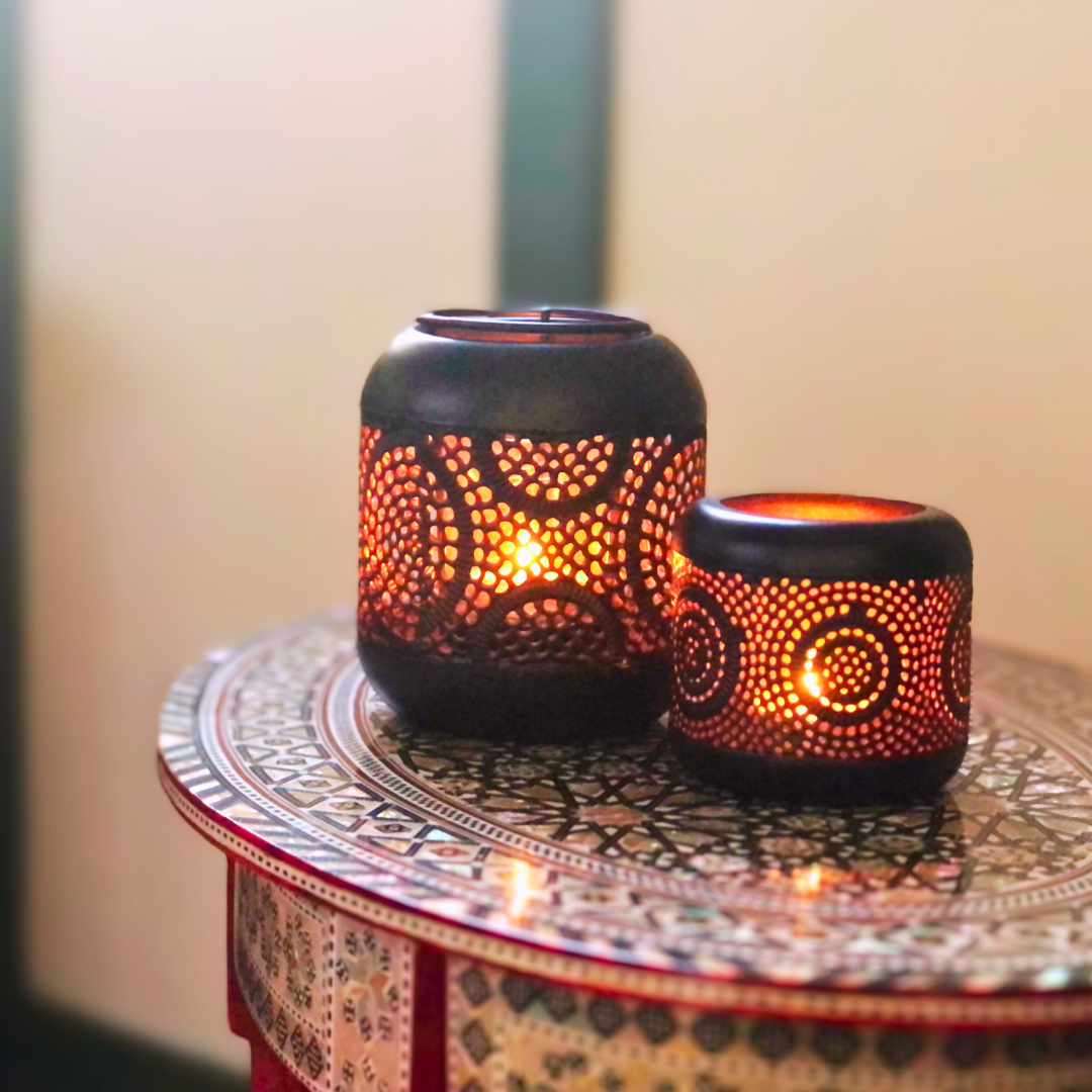 Lardic® Candle Holder - Tea Light Holder - Tea Light Holder - Set of 2